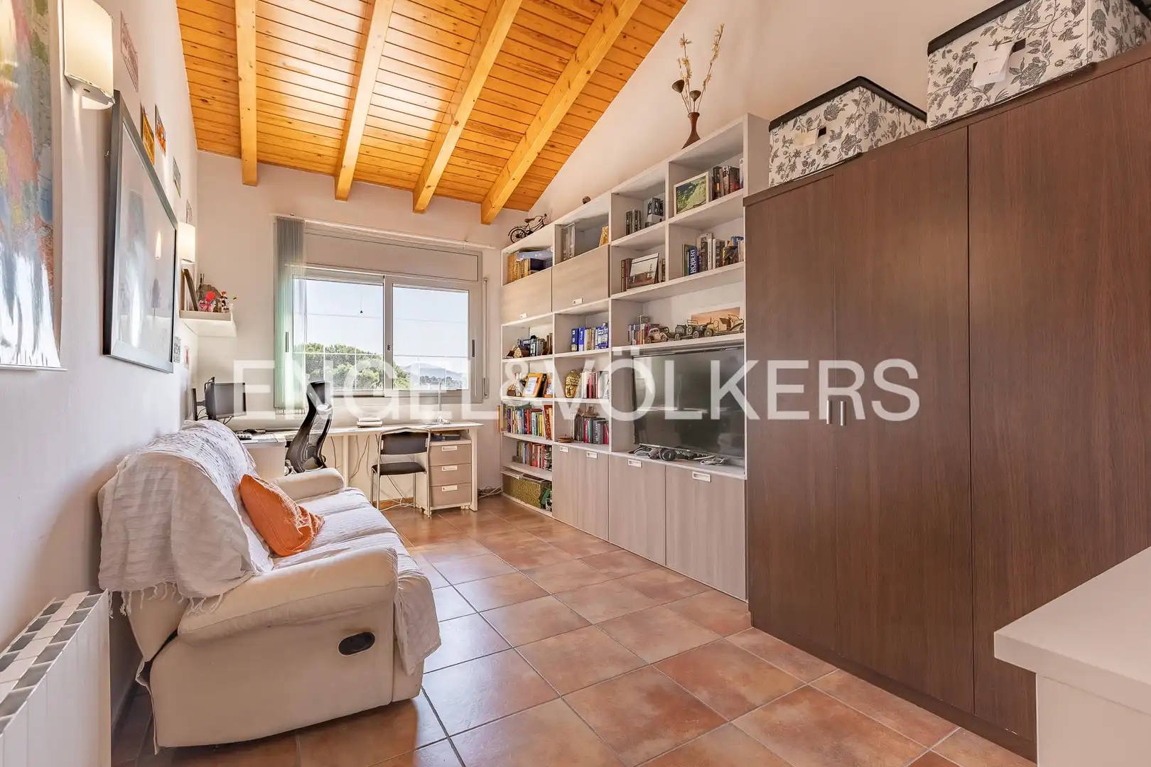 Living room of Houses for sale in L'Ametlla del Vallès  with Heating, Private garden and Storage room