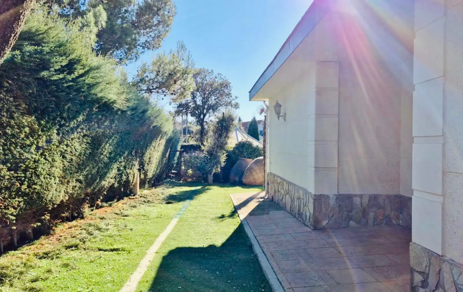 Jardín de Casa o chalet en venta en Nuevo Baztán con Calefacción, Jardín privado y Terraza