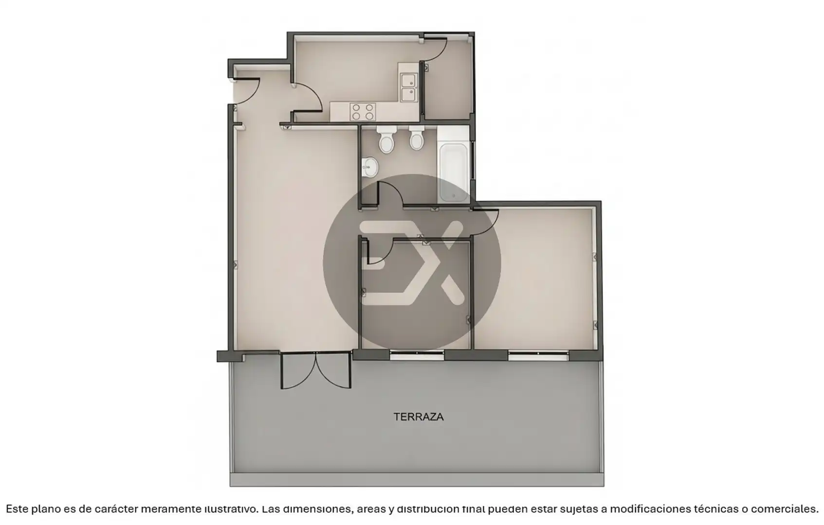 Ático en venta en Castelldefels con Aire acondicionado, Calefacción y Terraza