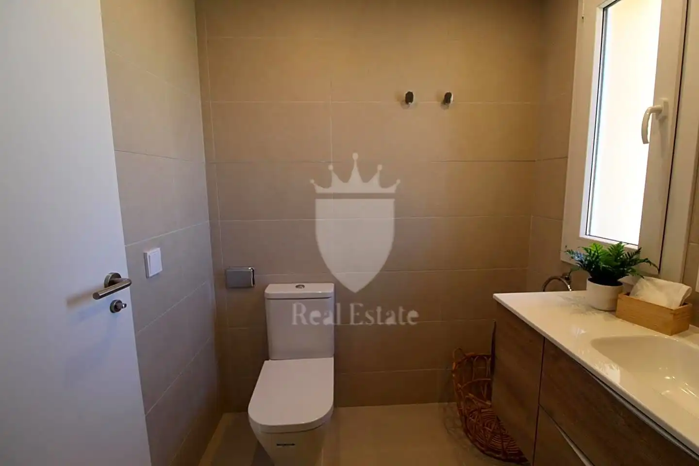 Bany de Casa o xalet en venda en Campos amb Aire condicionat, Jardí privat i Terrassa