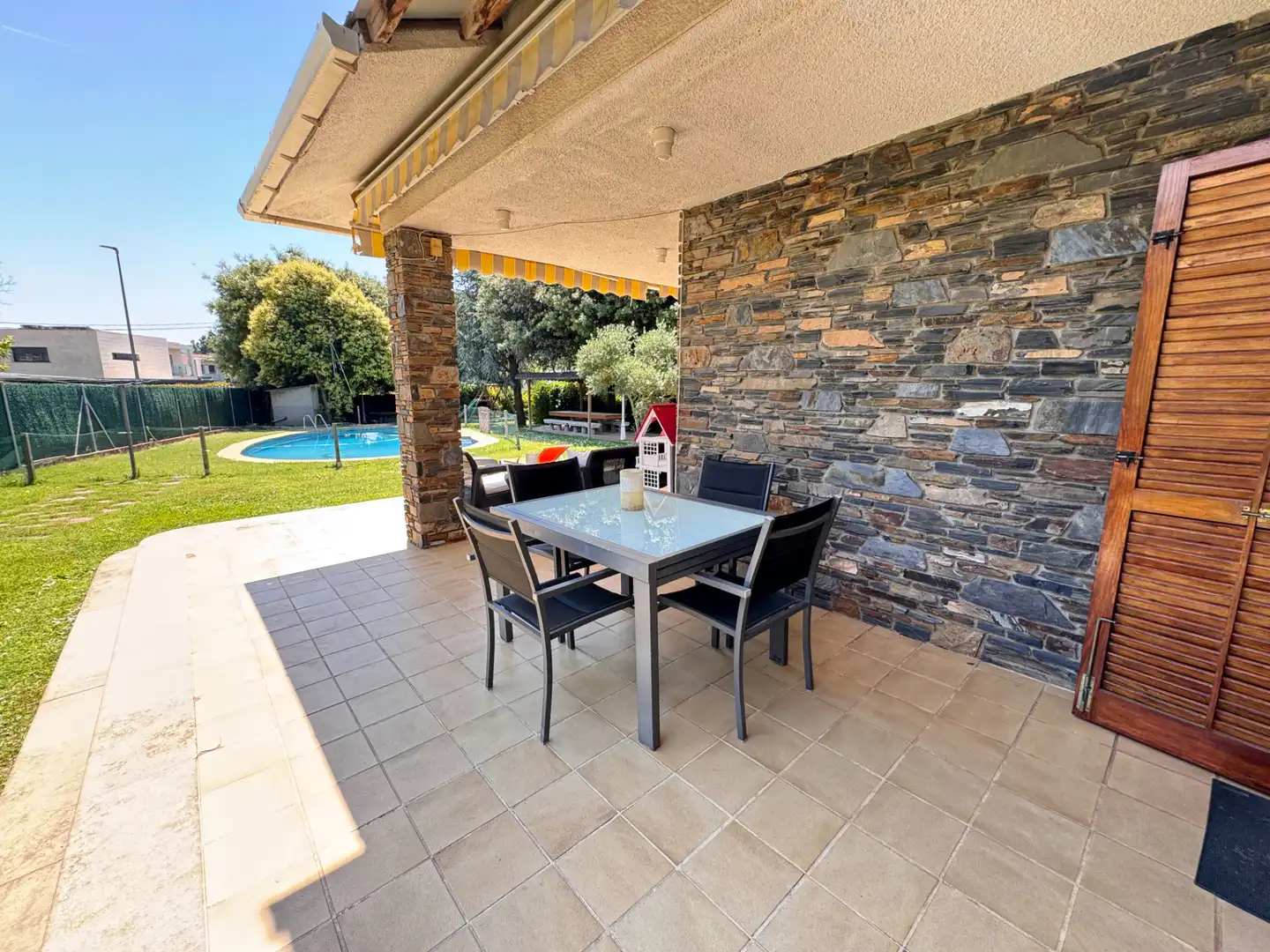 Terraza de Casa o chalet en venta en Cardedeu con Aire acondicionado, Calefacción y Jardín privado