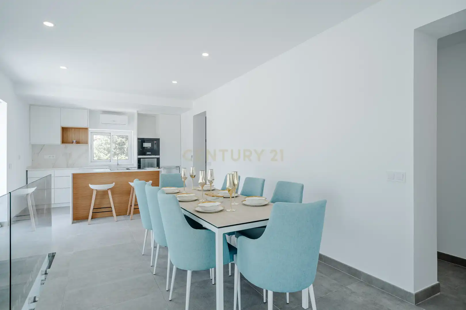 Menjador de Apartament en venda en Calpe / Calp amb Aire condicionat, Jardí privat i Traster