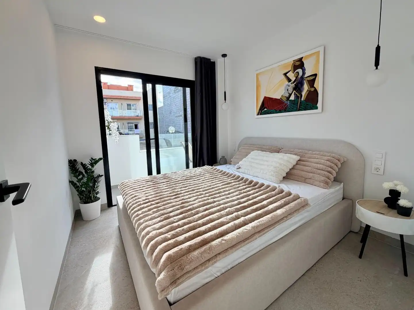 Schlafzimmer von Wohnungen zum Verkauf in Granadilla de Abona mit Klimaanlage, Möbliert und Balkon