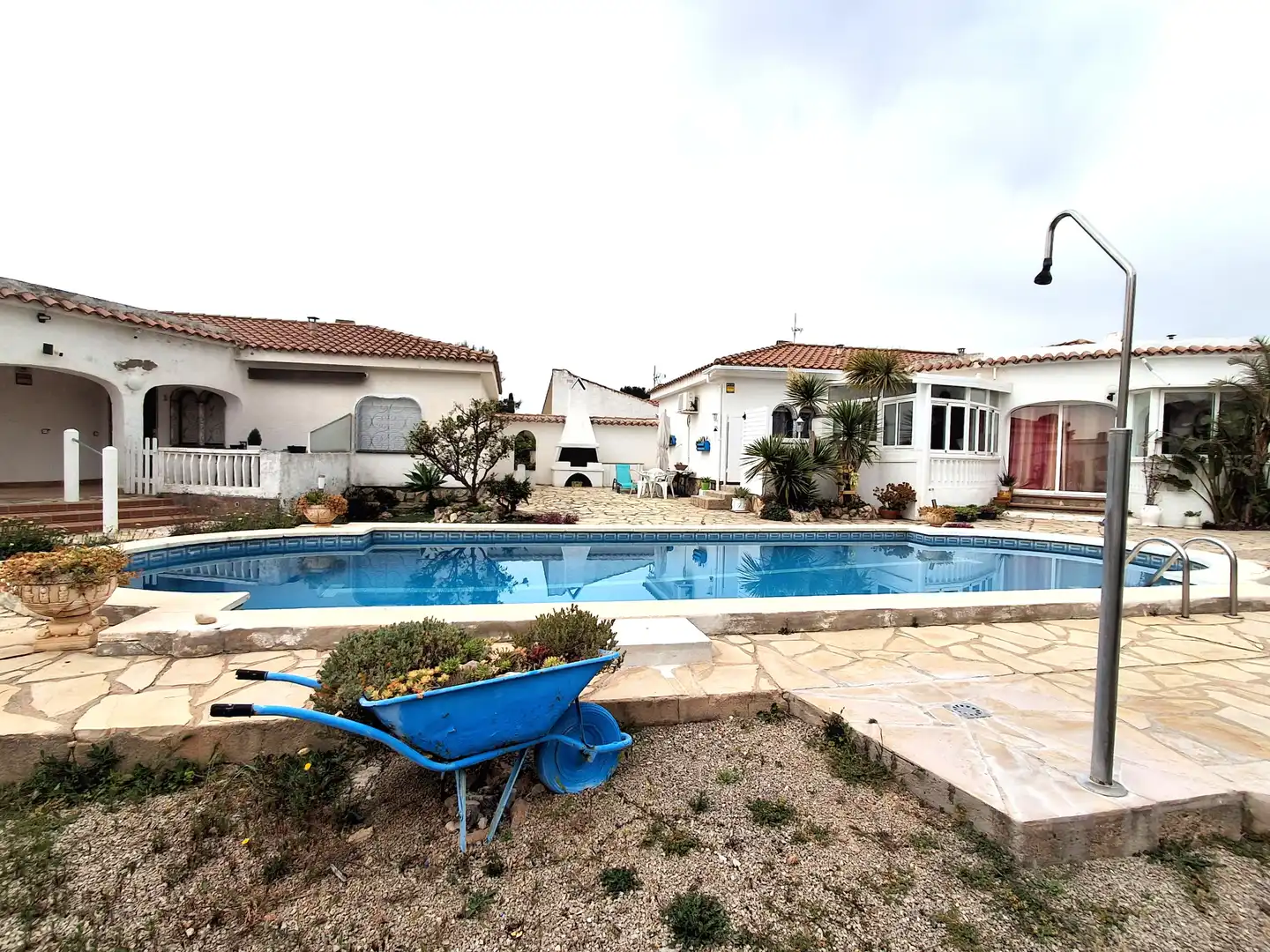 Swimming pool of Detached homes for sale in Mont-roig del Camp  with Air Conditioner, Private garden and Furnished