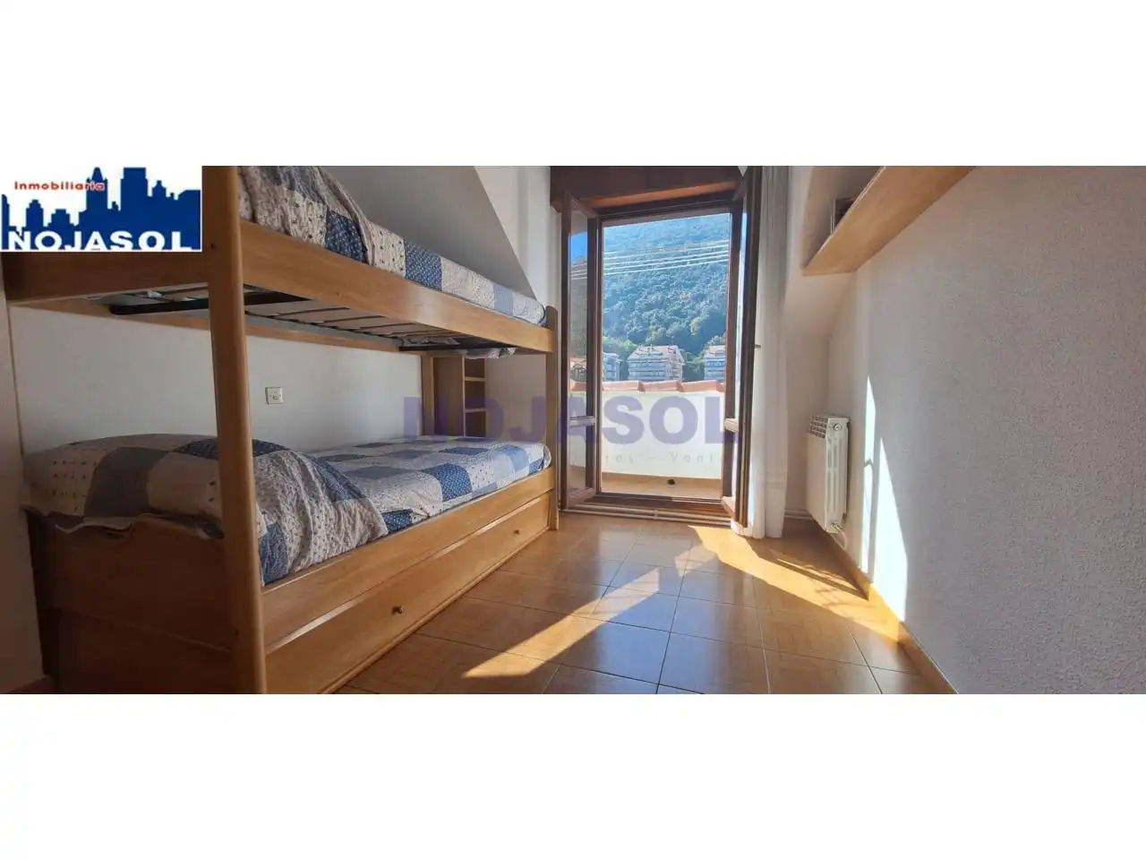 Bedroom of Flat for rent in Noja  with Heating, Terrace and Furnished
