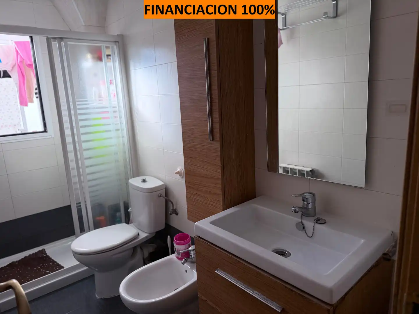 Bathroom of Flat for sale in Zaragoza  with Heating, Terrace and Balcony