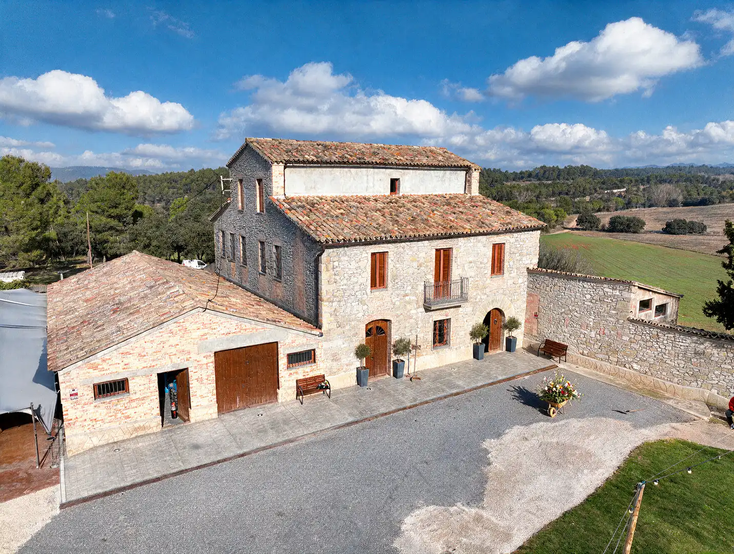Exterior view of Country homes for sale in Calders, Barcelona