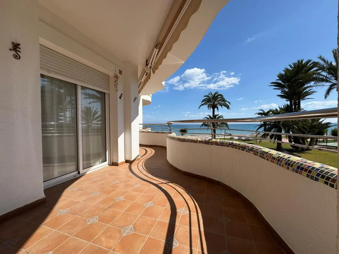 Terraza de Apartamento en venta en Dénia con Aire acondicionado, Calefacción y Jardín privado