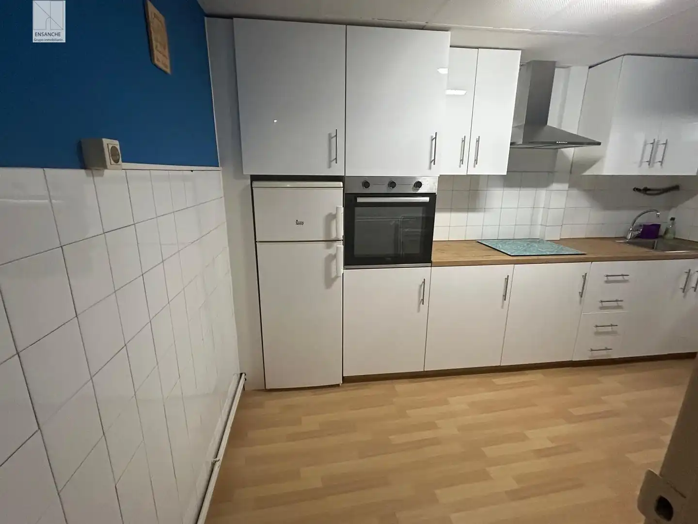 Kitchen of Flat for rent in Santiago de Compostela   with Heating and Furnished