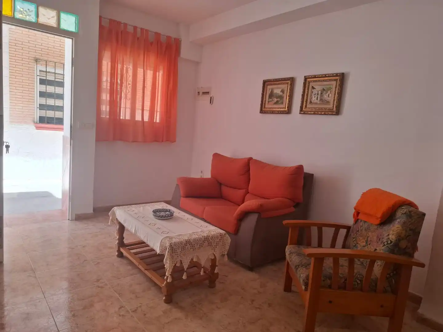 Living room of Flat for sale in Gualchos  with Furnished
