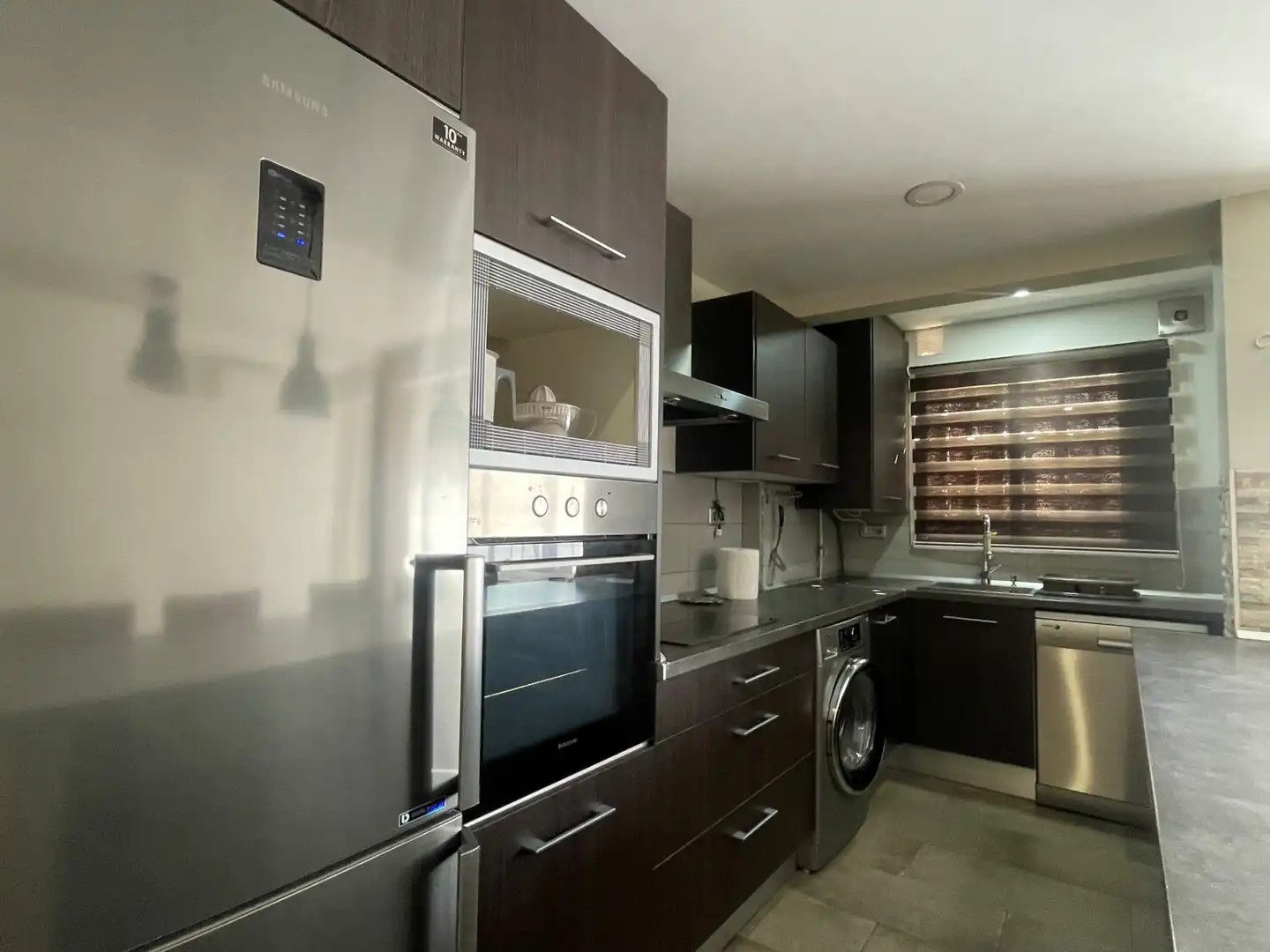 Cocina de Piso de alquiler en Alcalá de Henares con Aire acondicionado, Calefacción y Terraza
