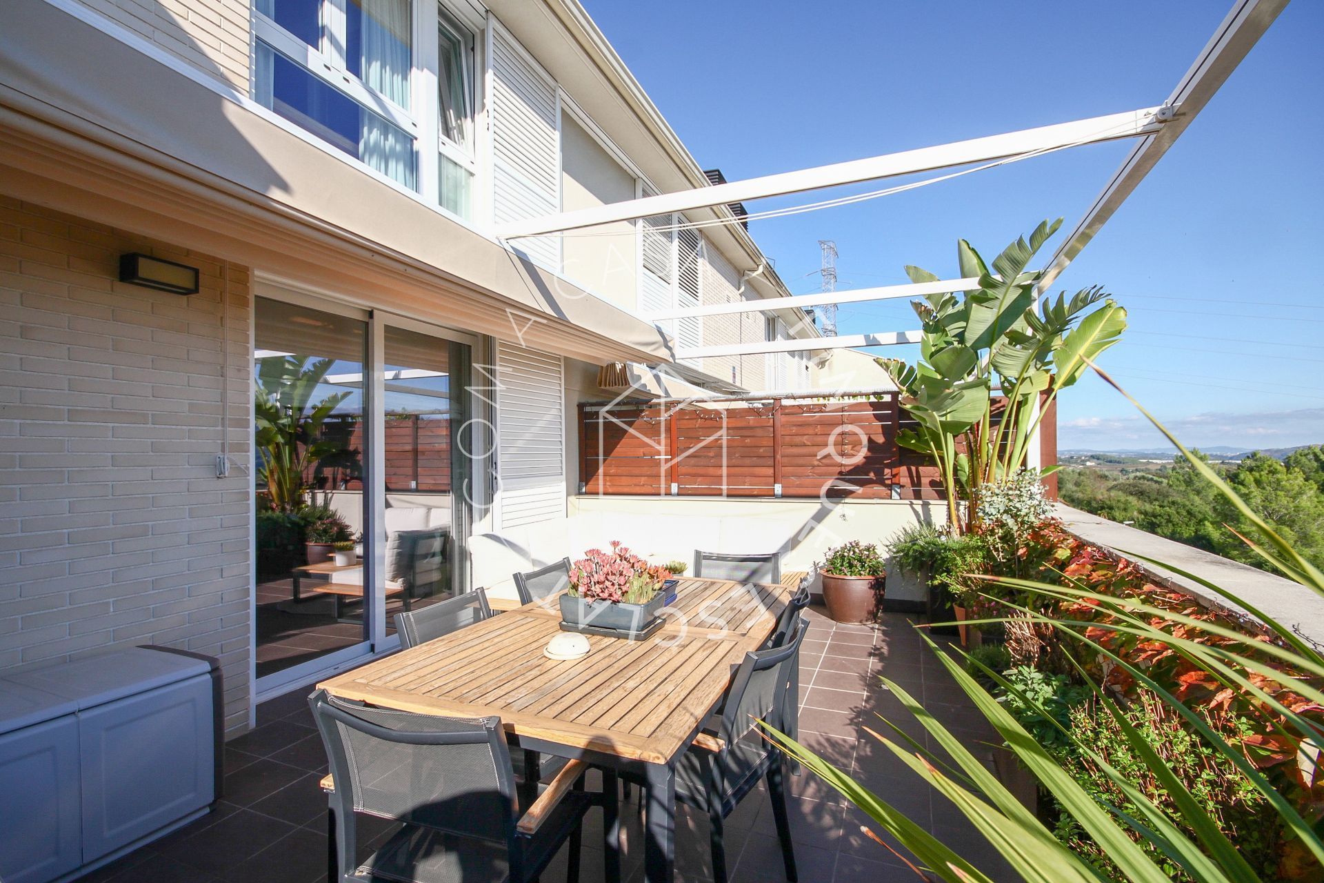 Terrace of Duplex for sale in Sant Llorenç d'Hortons  with Air Conditioner, Heating and Terrace