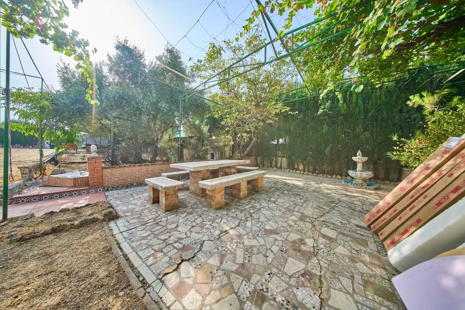 Terraza de Casa o chalet en venta en Pulianas con Jardín privado y Piscina