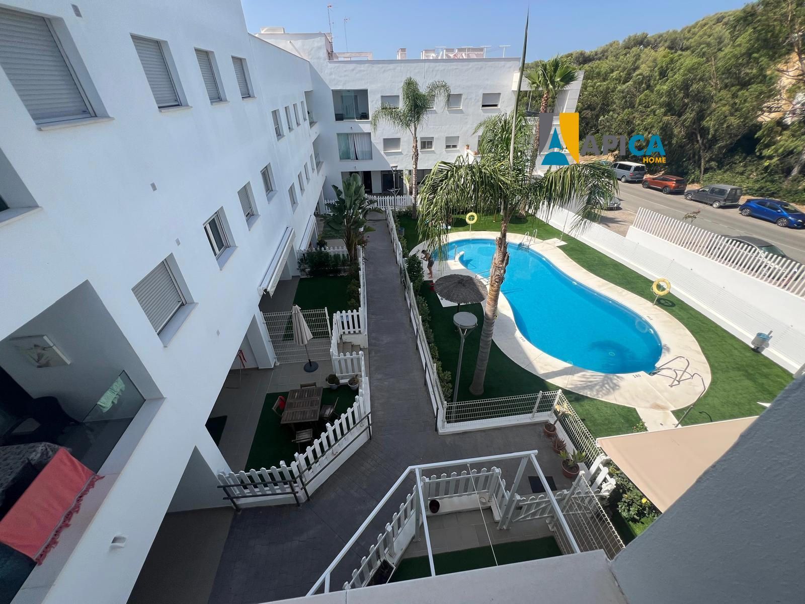 Außenansicht von Wohnung zum verkauf in Conil de la Frontera mit Klimaanlage, Heizung und Terrasse