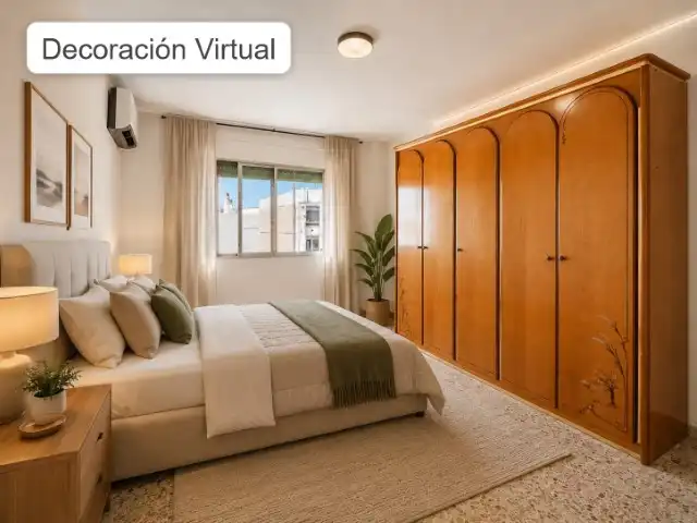 Bedroom of Flat for sale in Burjassot  with Private garden and Balcony