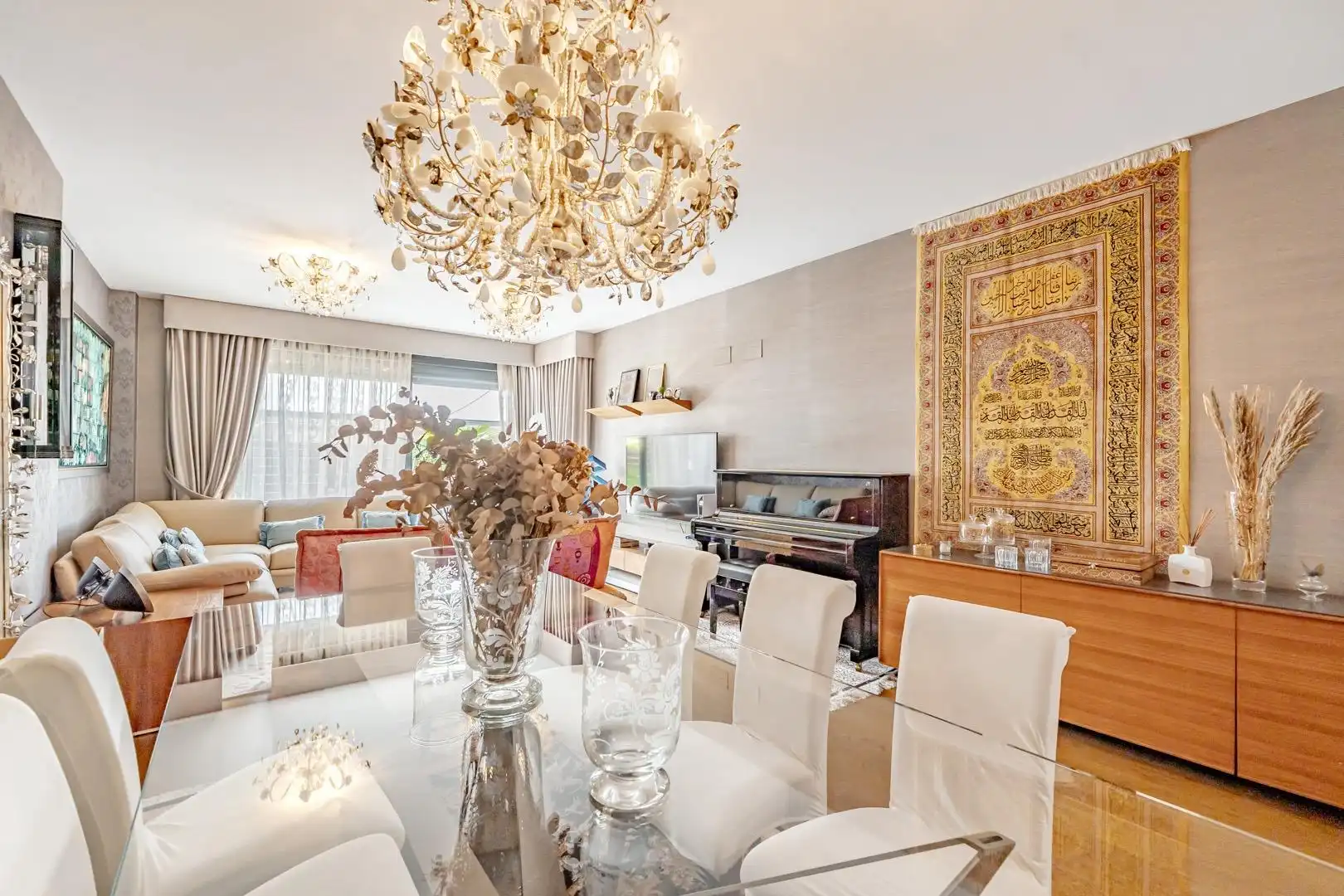 Dining room of Ground floor for rent in Madrid  with Air Conditioner, Heating and Terrace