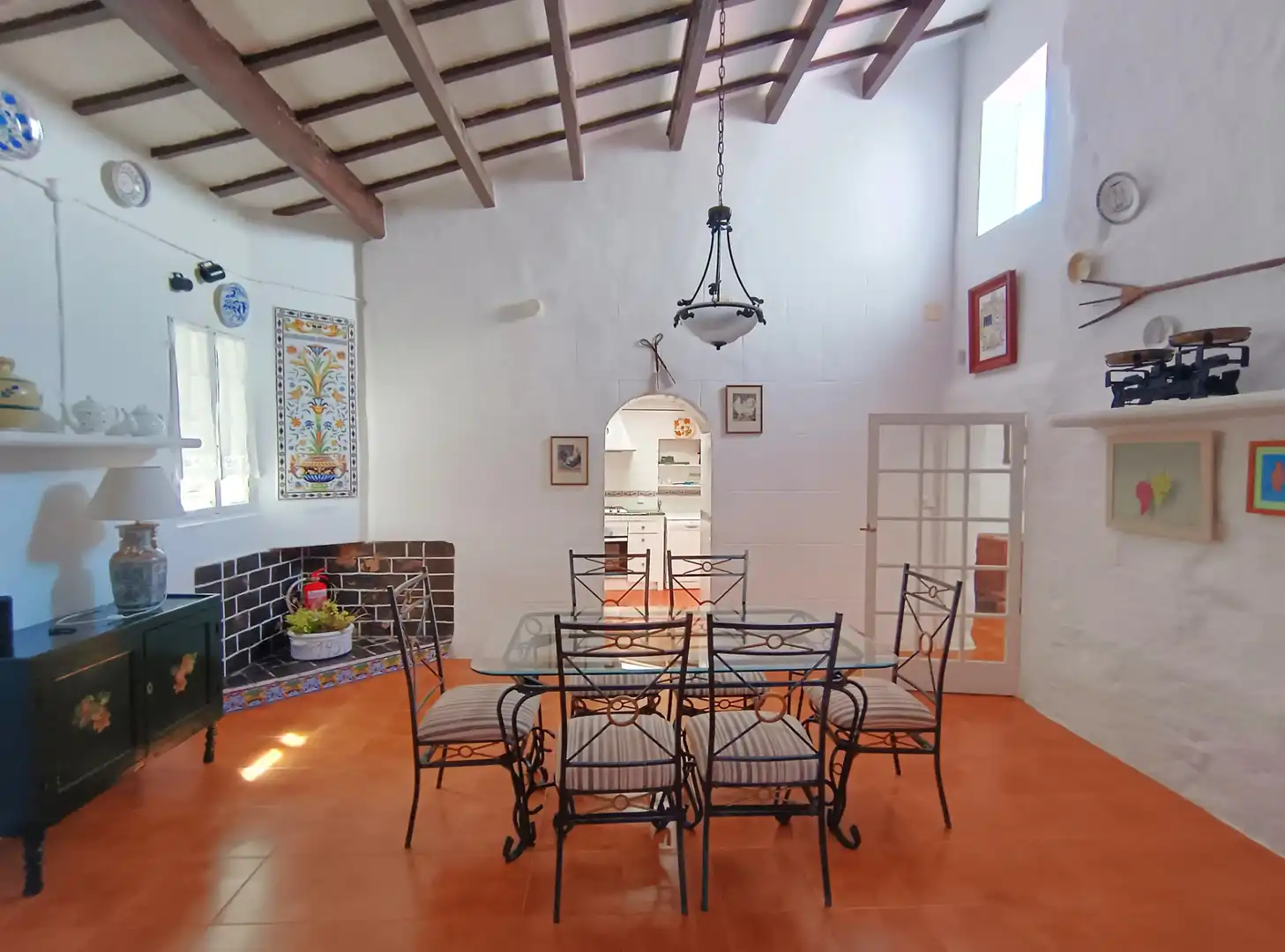 Comedor de Finca rústica en venta en Es Castell con Aire acondicionado, Calefacción y Jardín privado