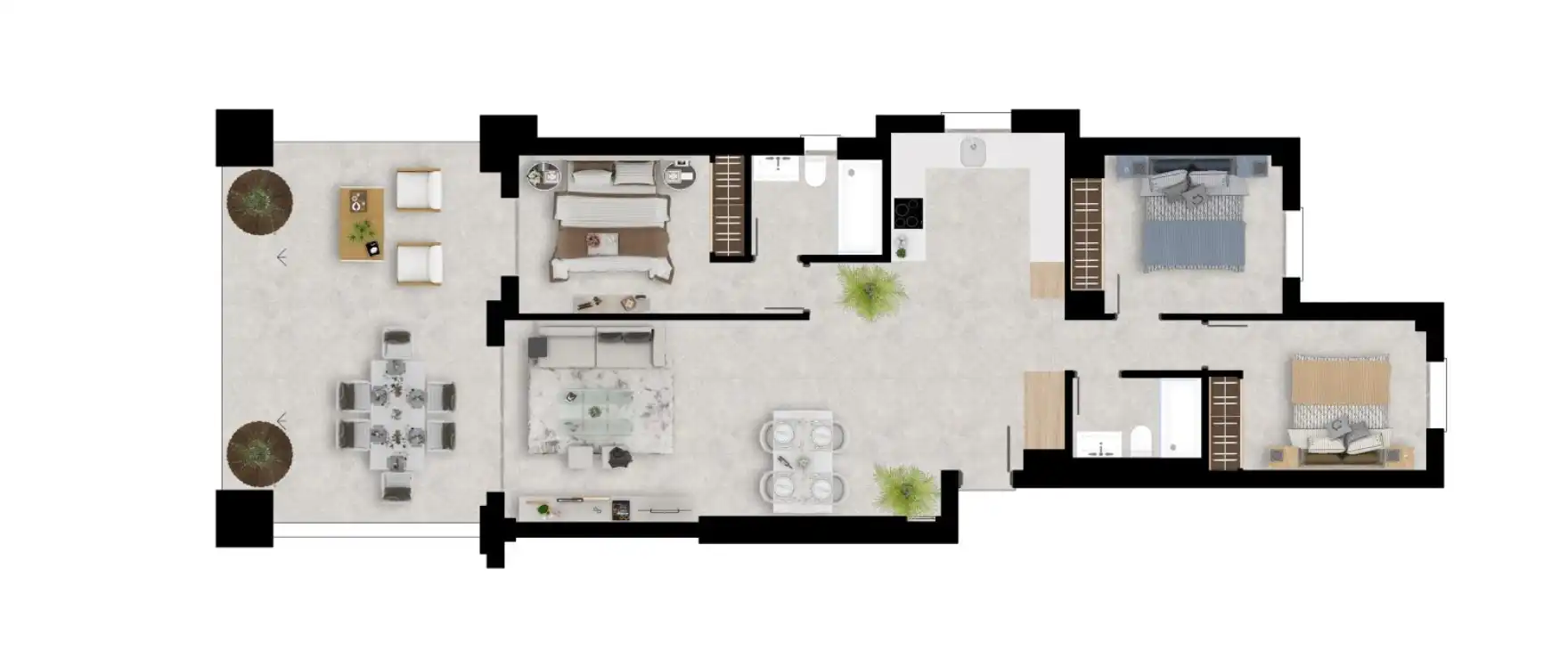 Wohnung mit Pool zum Verkauf in Chullera, imagen 21