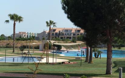Swimming pool of Single-family semi-detached for sale in Castellón de la Plana / Castelló de la Plana  with Air Conditioner, Heating and Private garden