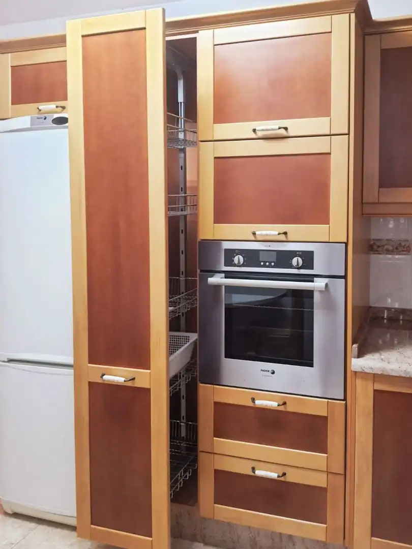 Cocina de Piso de alquiler en Santa Cruz de Tenerife con Balcón