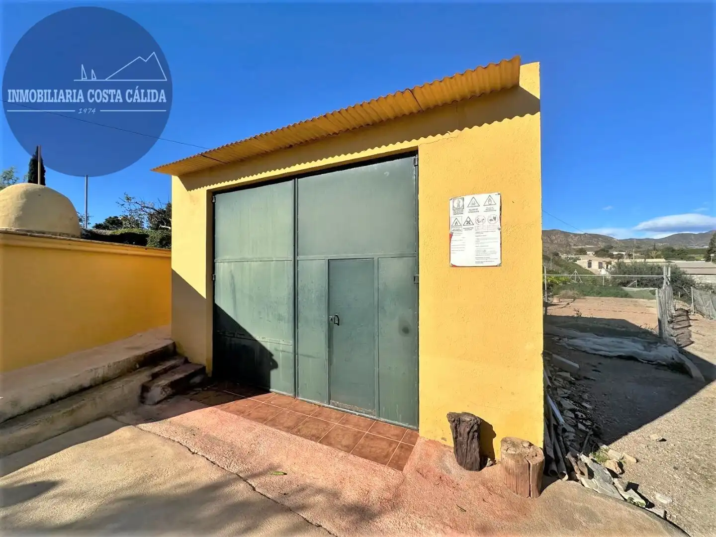 Vista exterior de Finca rústica en venta en Águilas con Aire acondicionado, Calefacción y Jardín privado