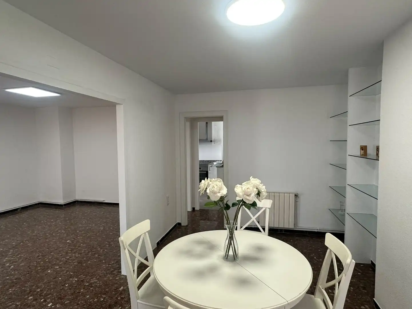 Comedor de Piso de alquiler en Sagunto / Sagunt con Calefacción, Amueblado y Balcón