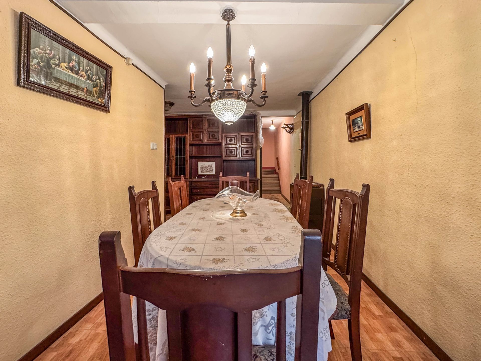 Menjador de Casa o xalet en venda en L'Espluga de Francolí amb Terrassa i Moblat