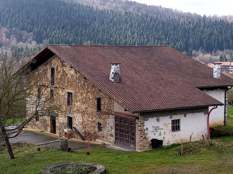 Exterior view of House or chalet for sale in Otxandio  with Private garden