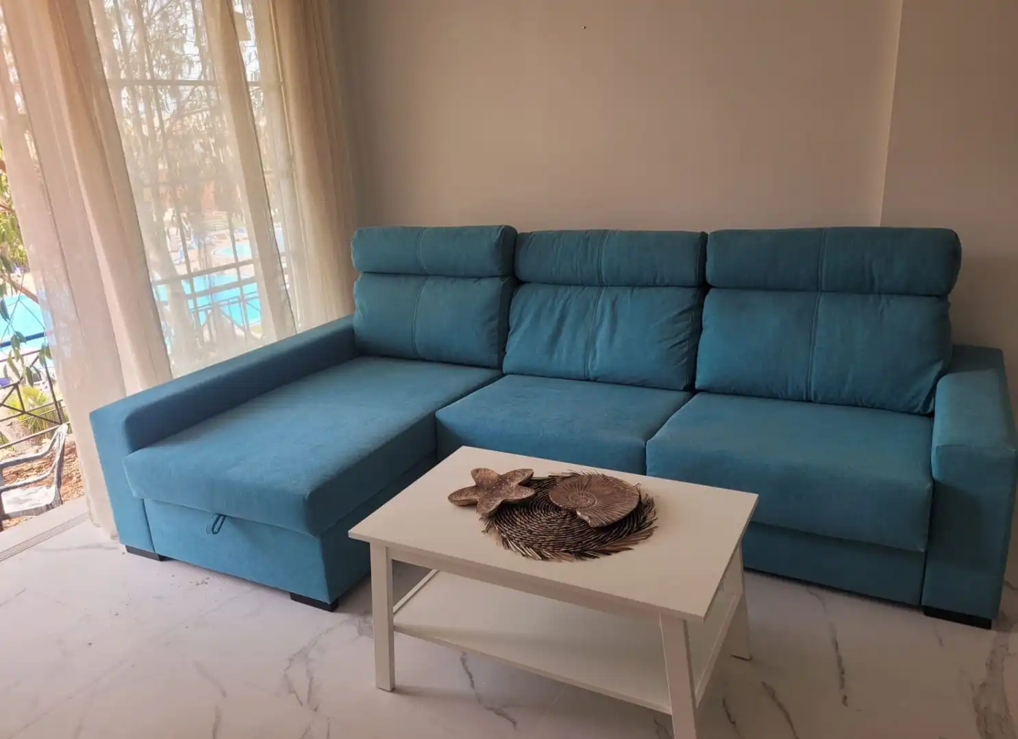 Sala de estar de Apartamento en venta en Arona con Terraza, Piscina y Amueblado
