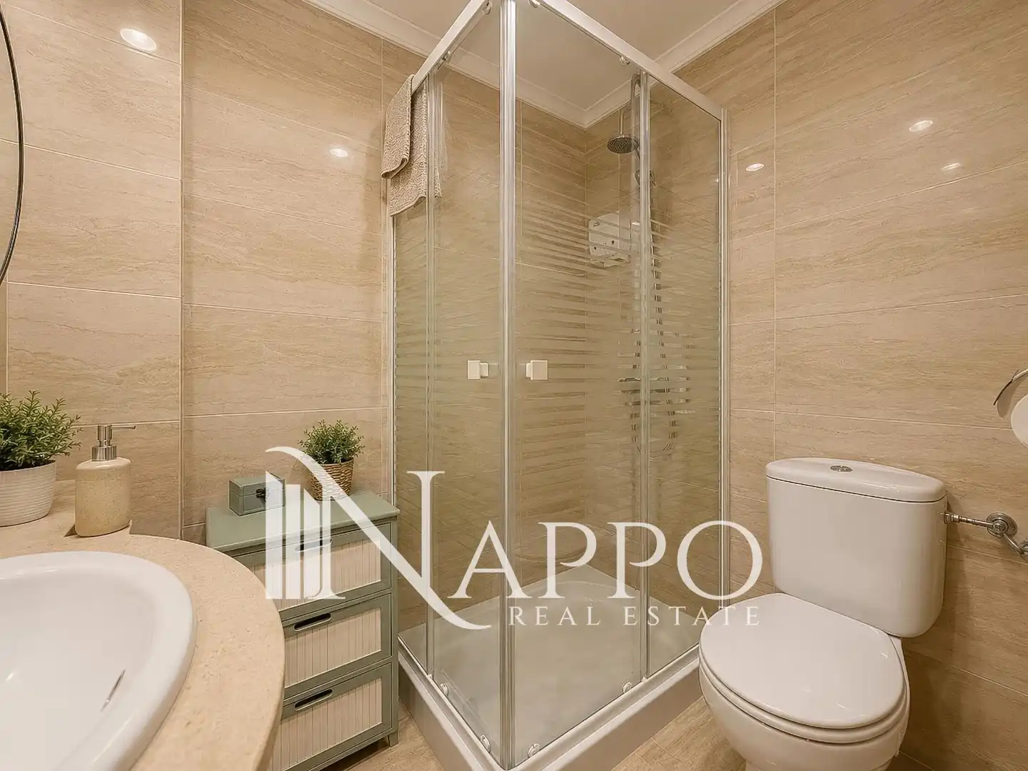 Baño de Casa adosada en venta en  Palma de Mallorca con Aire acondicionado, Calefacción y Jardín privado