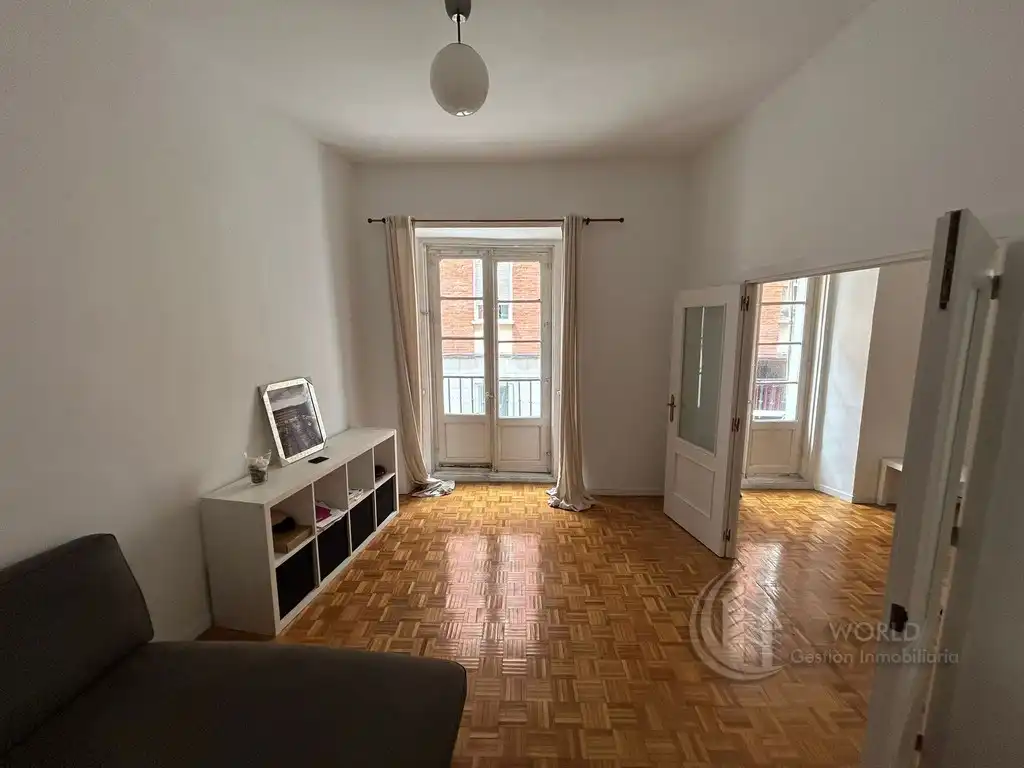 Sala de estar de Piso de alquiler en Madrid con Aire acondicionado, Calefacción y Amueblado