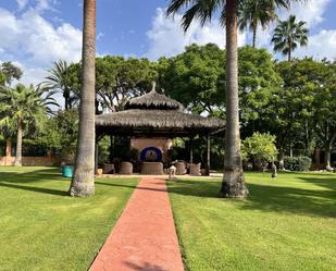 Jardí de Apartament de lloguer en Estepona amb Aire condicionat, Moblat i Balcó