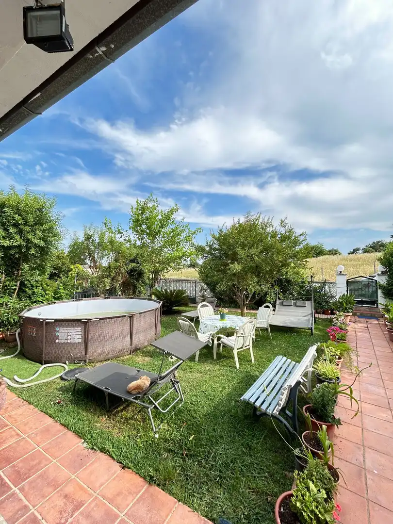 Jardín de Casa o chalet en venta en Vilobí d'Onyar con Aire acondicionado, Calefacción y Jardín privado