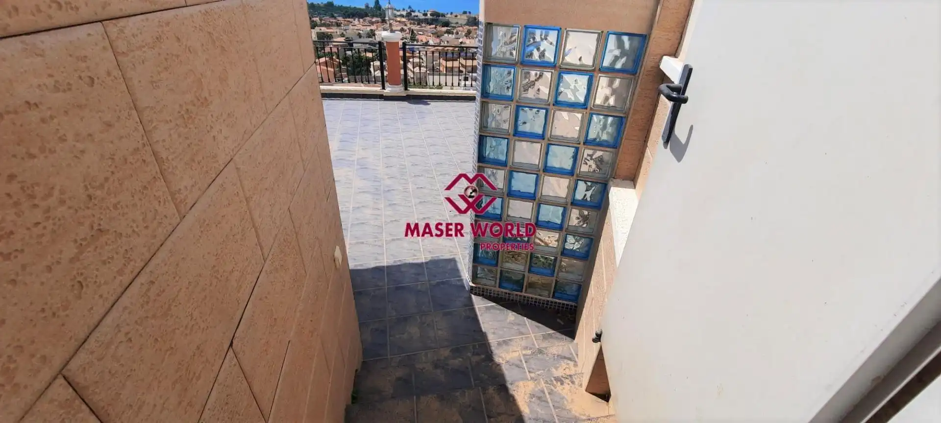 Terrassa de Casa o xalet en venda en Mazarrón amb Jardí privat, Terrassa i Piscina