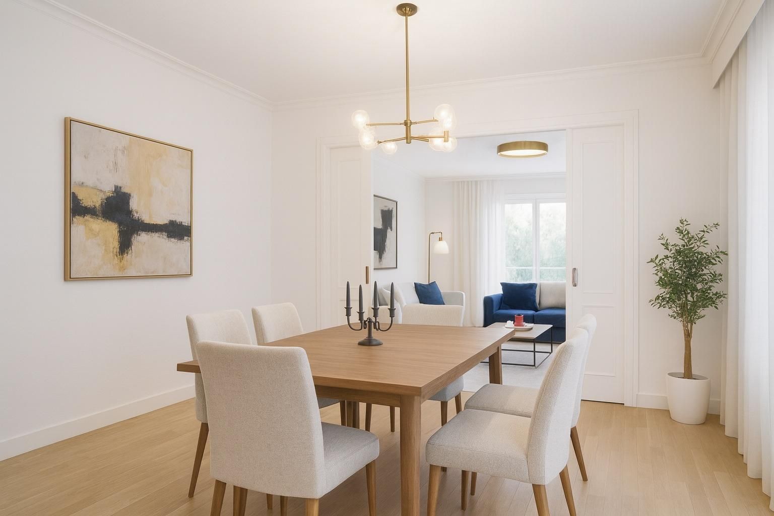 Comedor de Piso en venta en  Madrid Capital con Aire acondicionado, Calefacción y Trastero