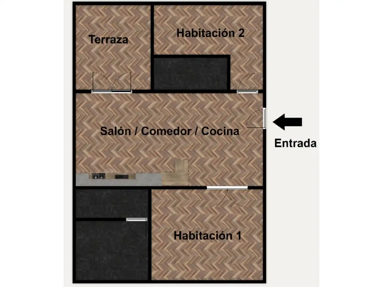 Wohnungen zum Verkauf in Barcelona mit Klimaanlage, Heizung und Terrasse