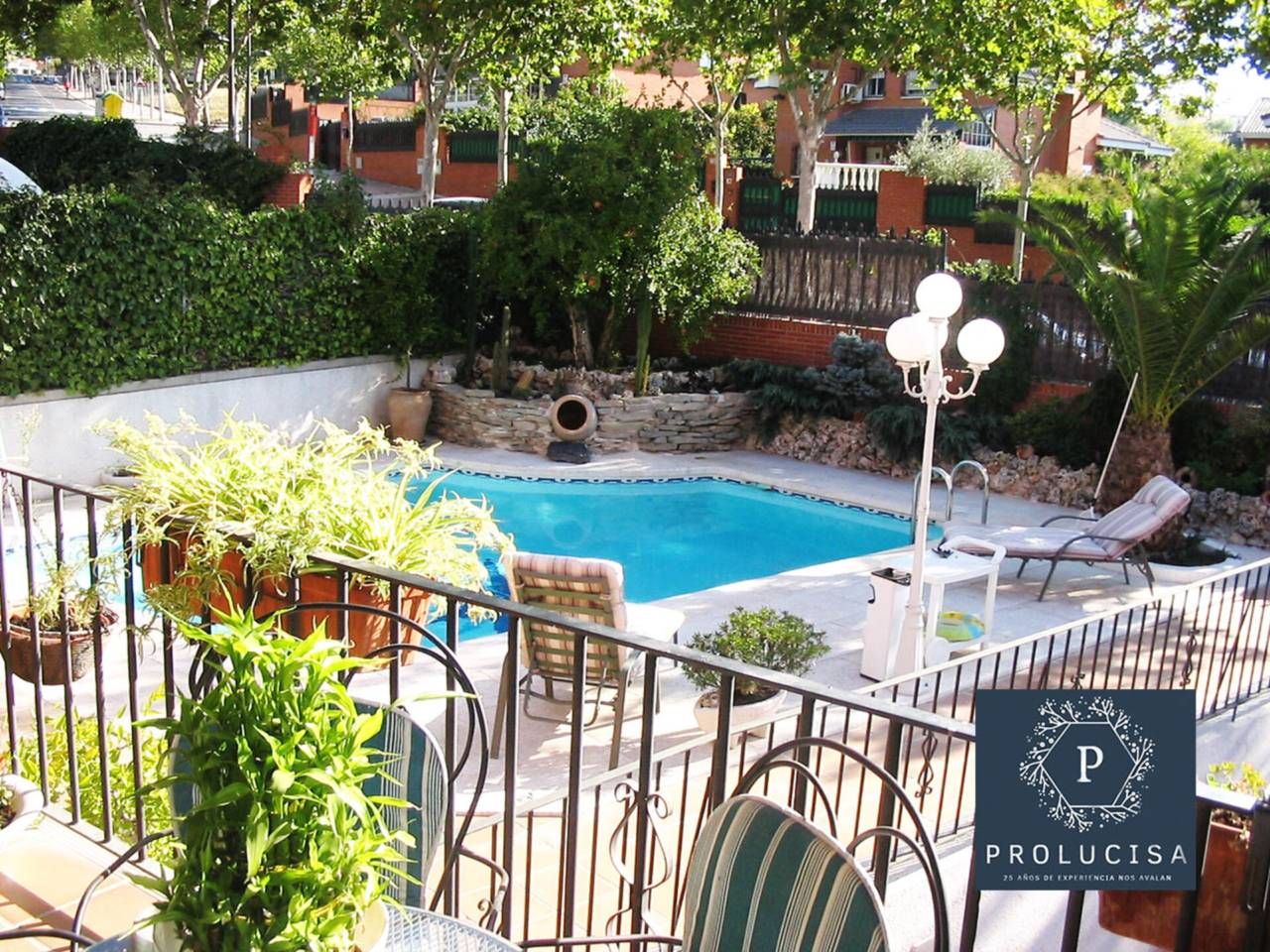 Swimming pool of Houses for sale in Moraleja de Enmedio  with Air Conditioner, Heating and Terrace