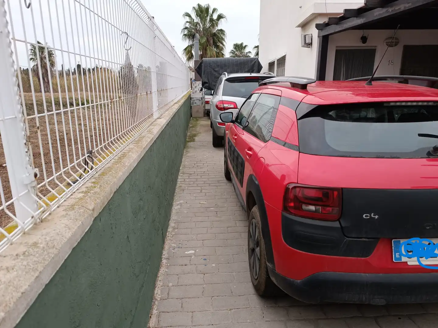 Aparcament de Casa adosada en venda en Almazora / Almassora amb Aire condicionat, Terrassa i Piscina comunitària