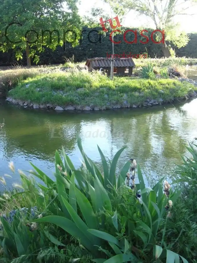 Vista exterior de Casa o chalet en venta en Valverde del Majano con Calefacción, Jardín privado y Terraza