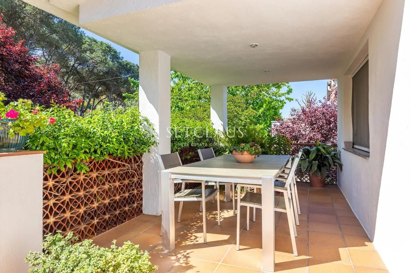 Terraza de Casa o chalet en venta en Vilanova del Vallès con Aire acondicionado, Calefacción y Jardín privado
