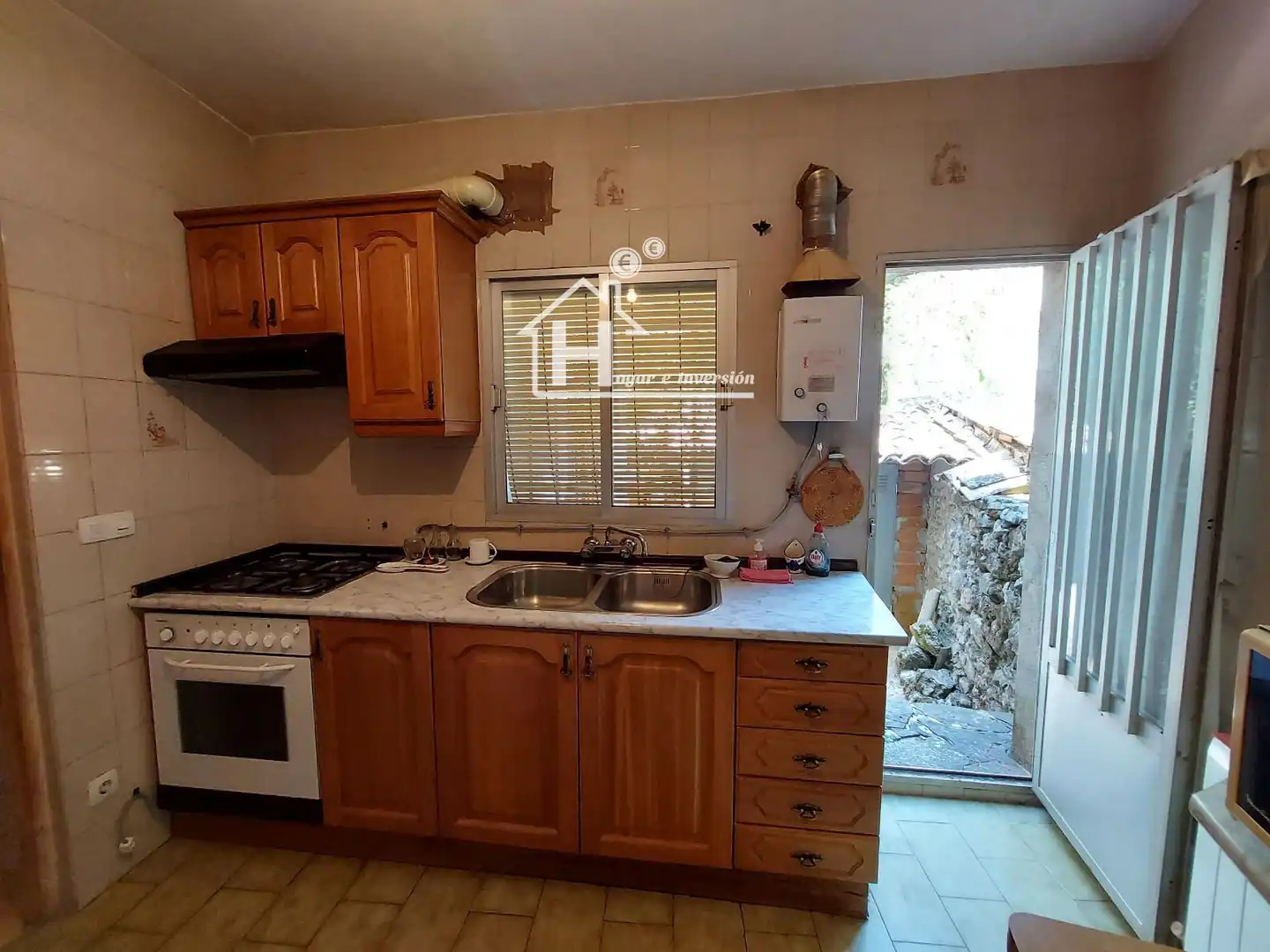 Cocina de Casa o chalet en venta en Salmerón con Calefacción, Terraza y Balcón