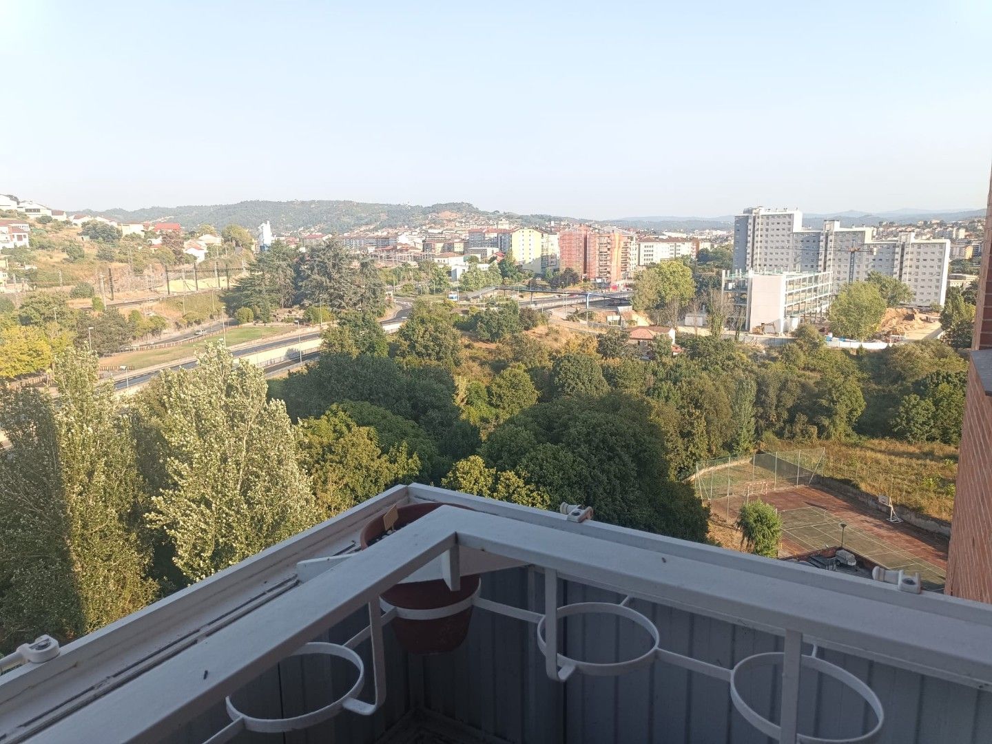 Balcony of Flat for sale in Ourense Capital 