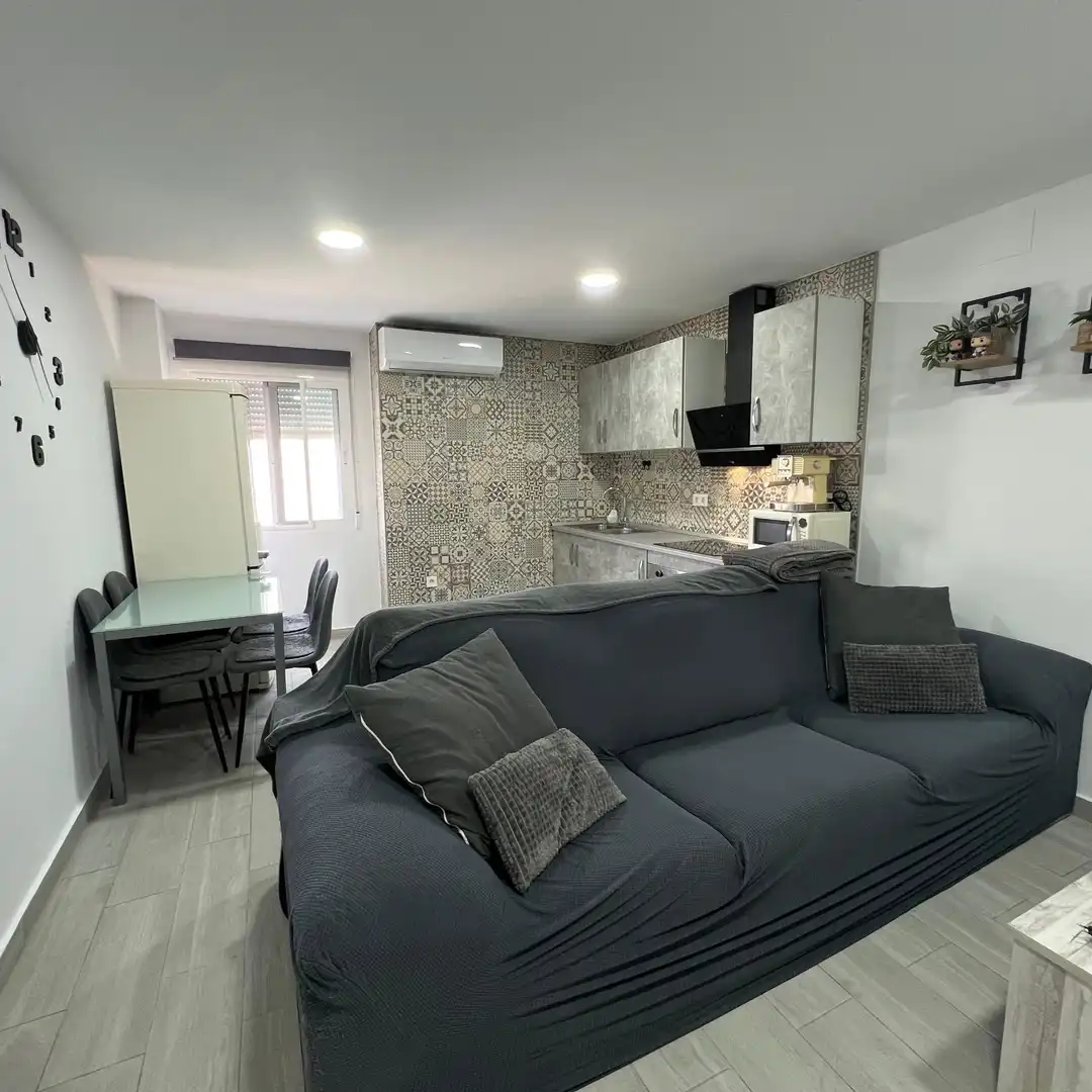 Living room of Flat for rent in San Pedro del Pinatar  with Air Conditioner, Heating and Furnished