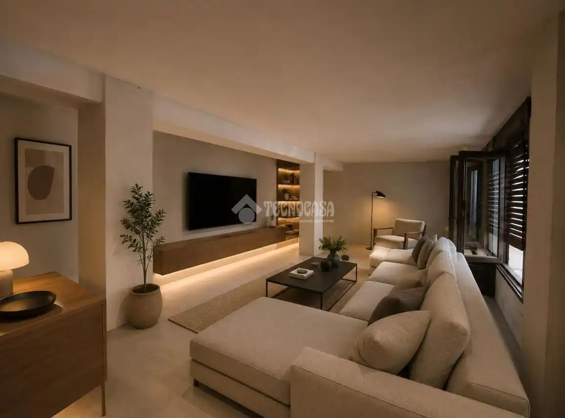 Sala de estar de Dúplex en venta en Gijón 