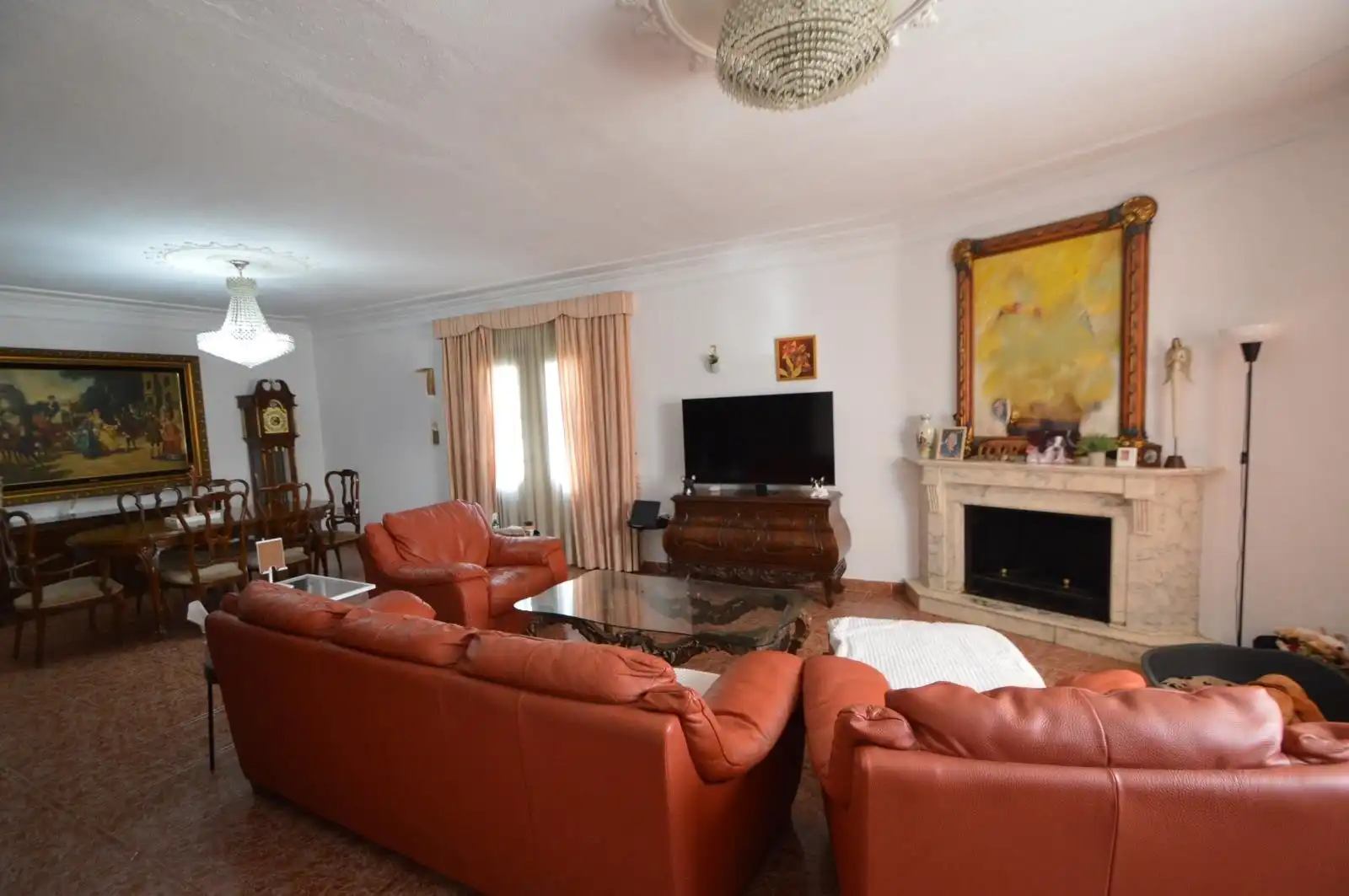Sala d'estar de Casa o xalet en venda en Vinaròs amb Calefacció, Jardí privat i Terrassa