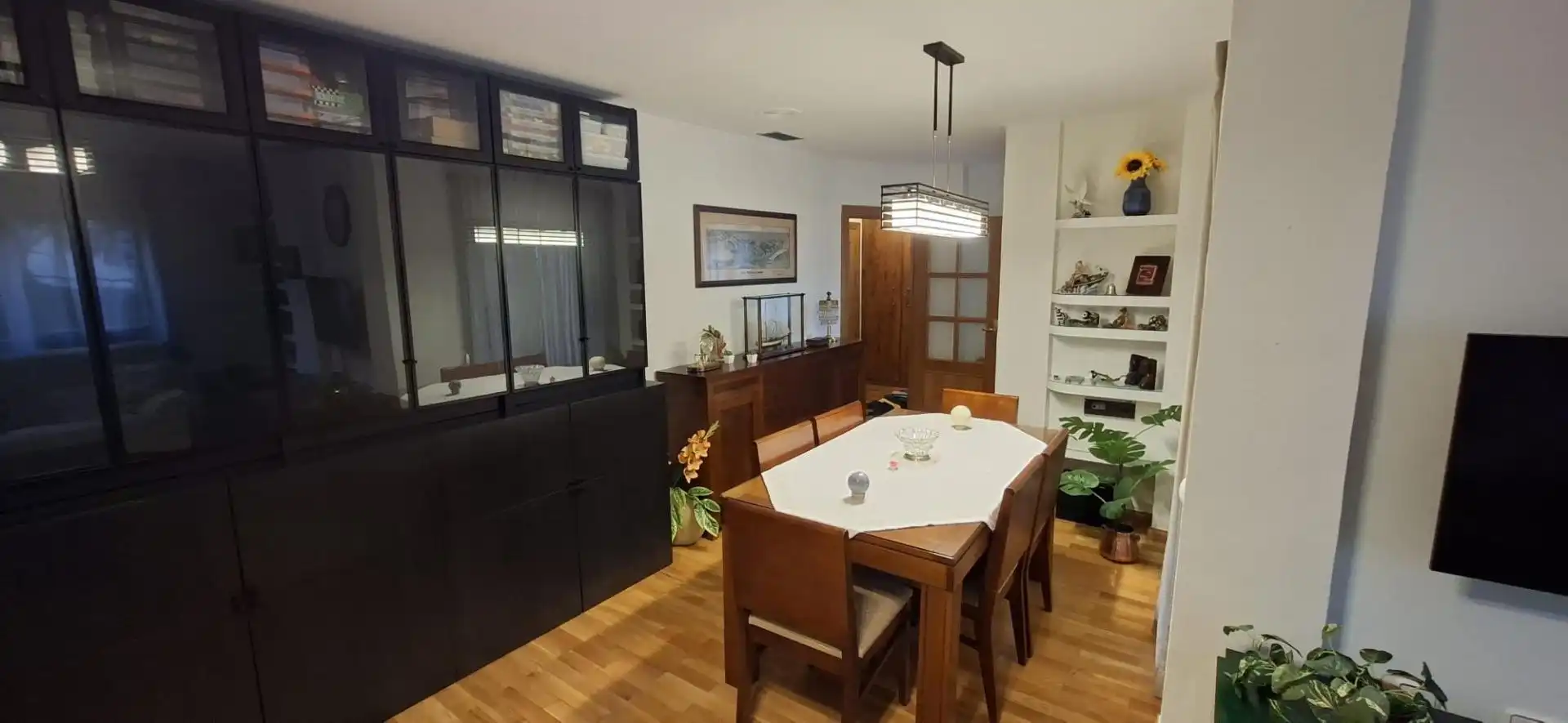 Comedor de Piso de alquiler en Granada con Calefacción, Amueblado y Balcón
