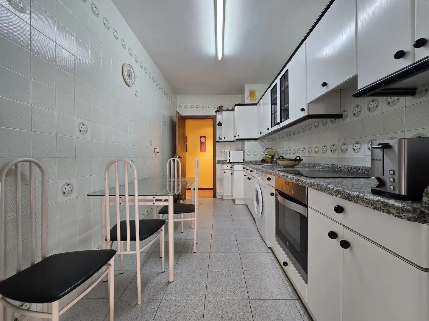 Kitchen of Flat for sale in  Logroño  with Heating, Parquet flooring and Terrace