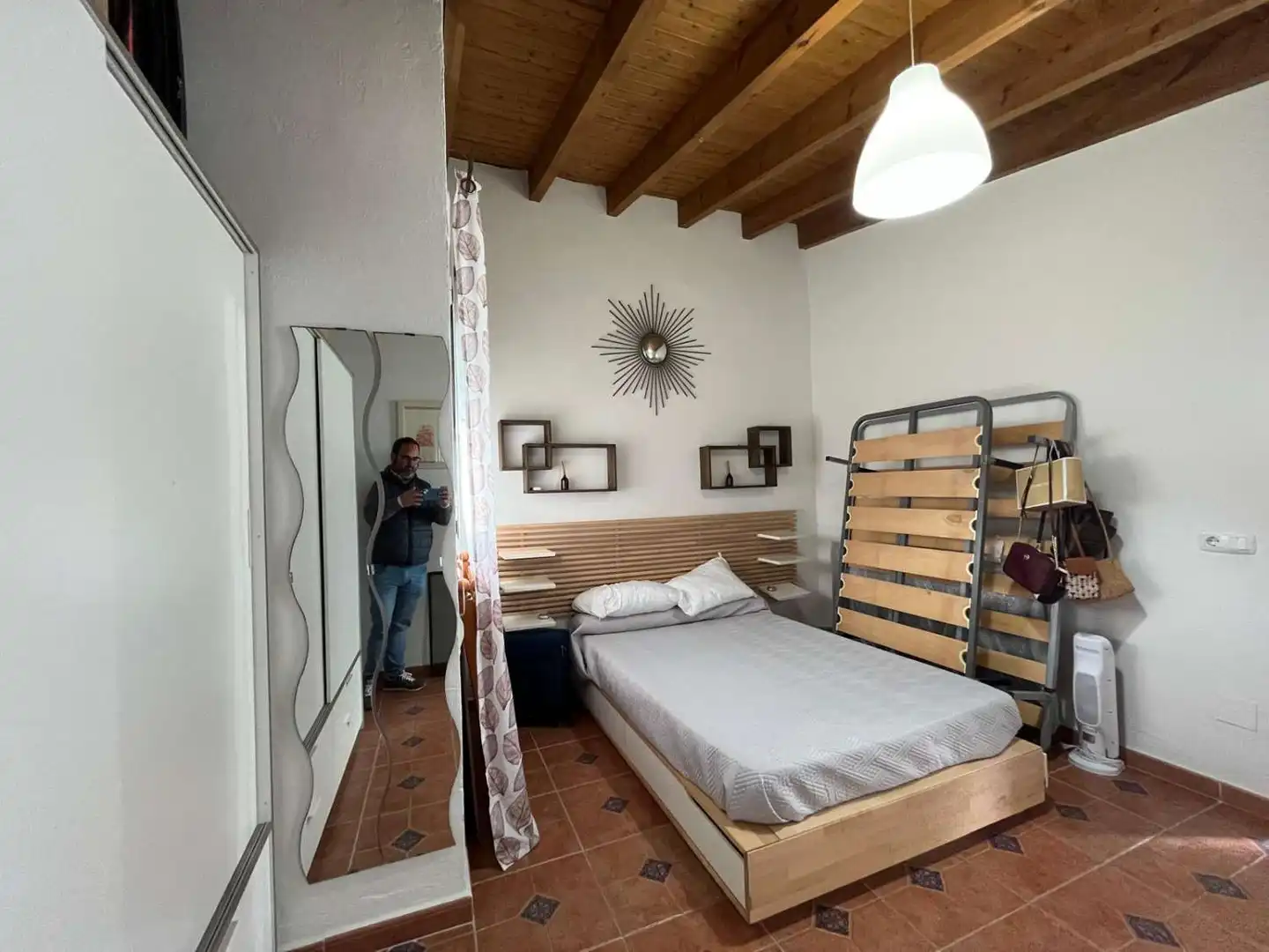 Dormitori de Apartament de lloguer en Cuevas del Almanzora amb Terrassa i Moblat