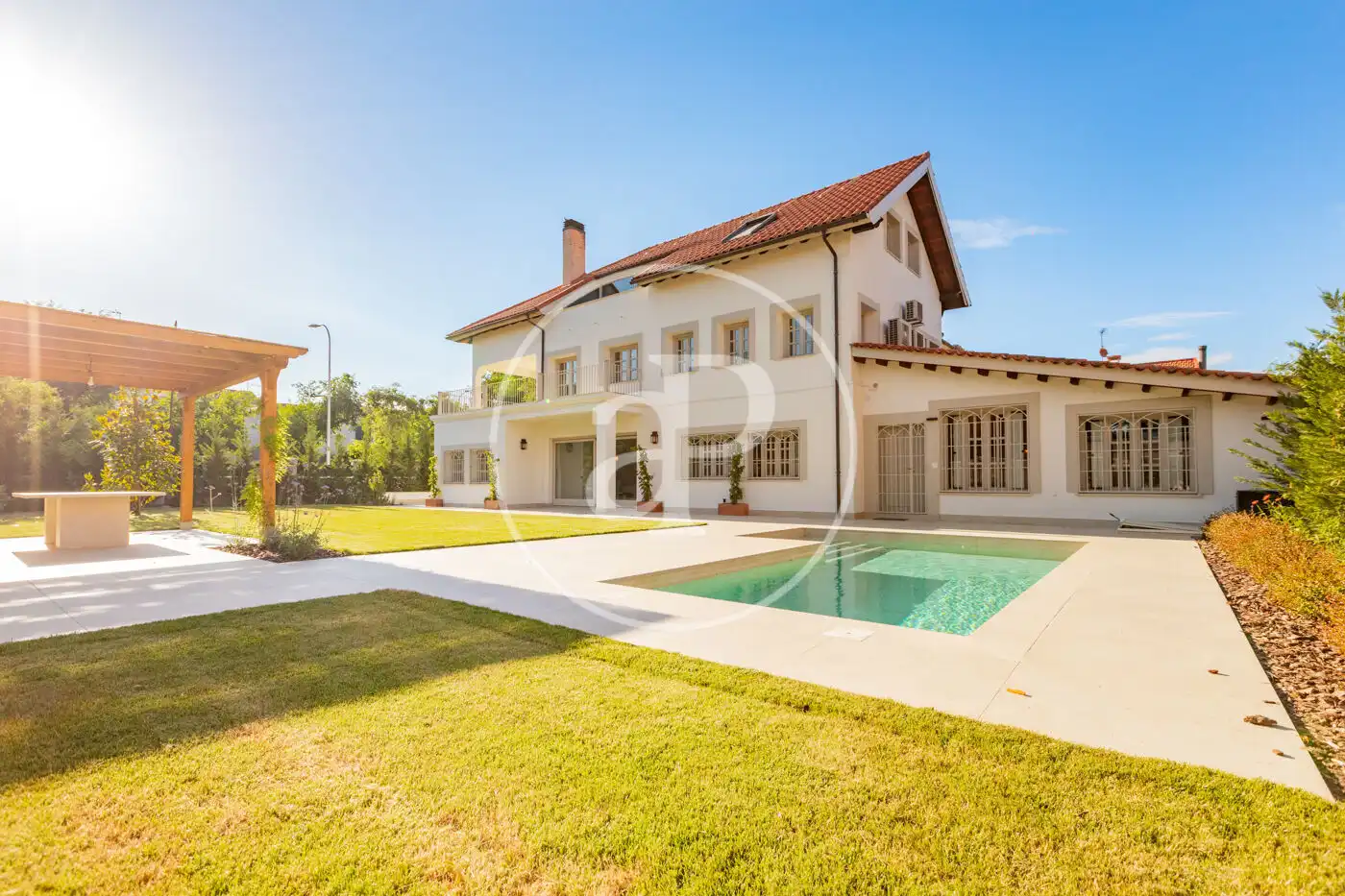 Exterior view of Houses for rent in Madrid  with Air Conditioner, Heating and Private garden
