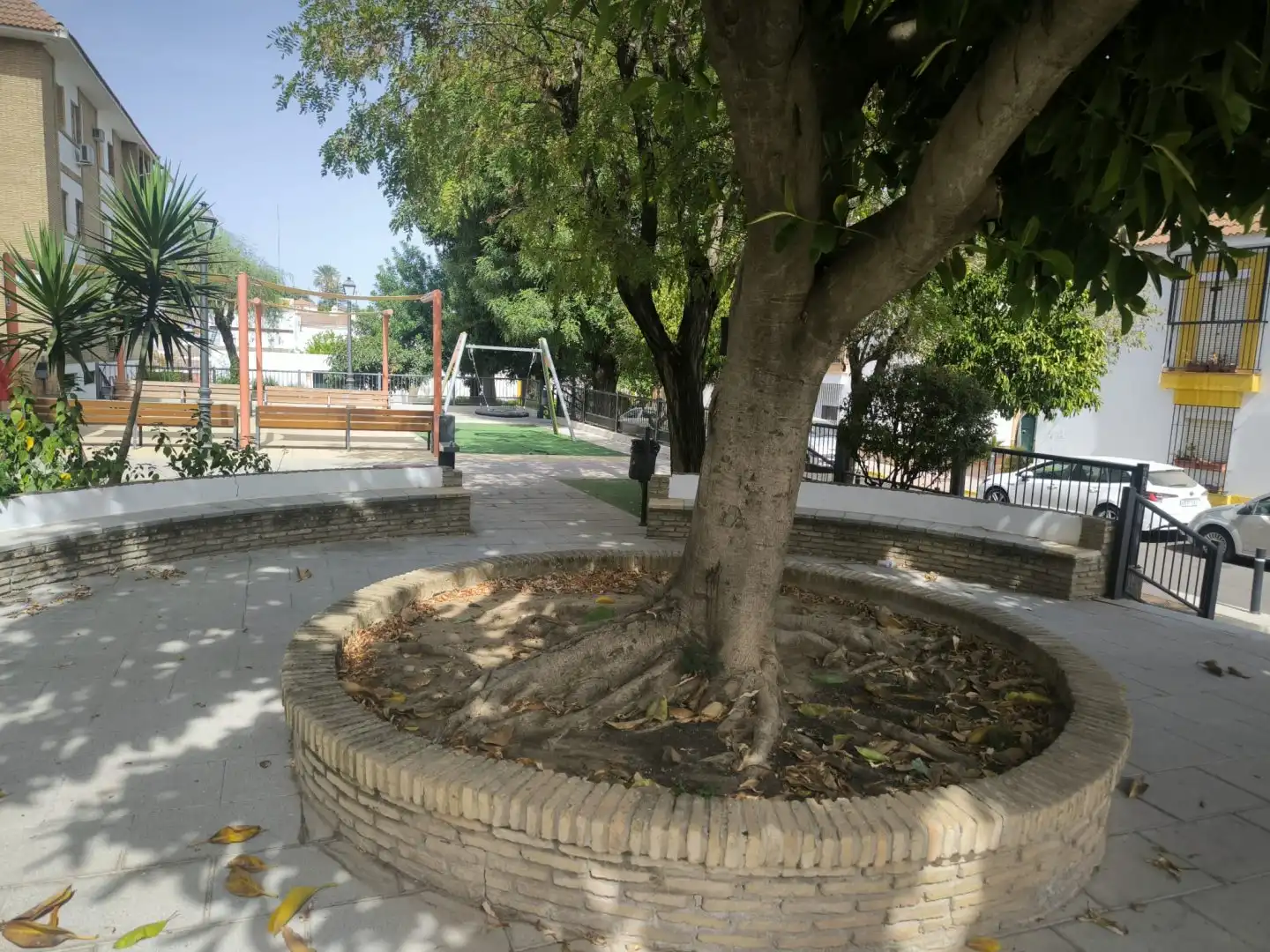 Garten von Wohnung zum Verkauf in Castilleja de la Cuesta mit Klimaanlage und Heizung